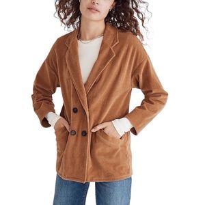 Madewell Redford Knit Corduroy Hazelnut Tan Size XXS. Washed, but never worn.